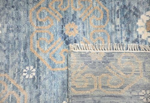 Hand Knotted Ikat Rug 8' X 10'